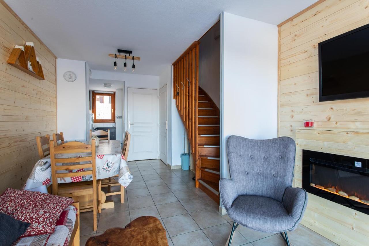 Cosy Cottage 1800 - Pied Des Pistes - Piscine, Sauna, Parking Privee Les Orres Exterior foto